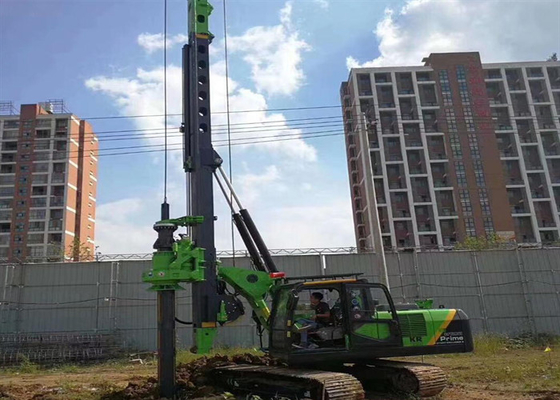Máy khoan cọc xoắn 140KN Máy xúc đa chức năng thủy lực Máy khoan lỗ