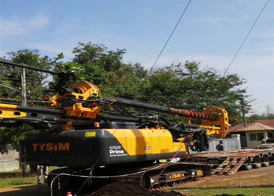 Máy đóng cọc 35t 2,8km / H Máy đóng cọc thủy lực 78m / phút