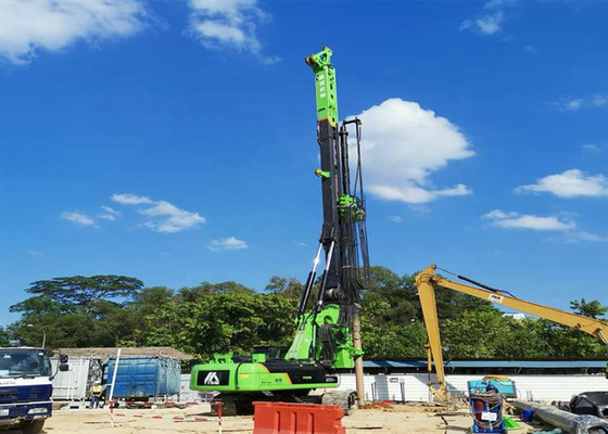 51m 220kNm Máy khoan cọc quay thủy lực 34.3MPa