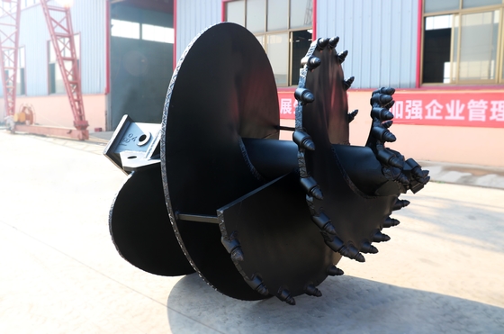 Thăm dò Pilling 450mm Công cụ khoan 3000mm Xây dựng Mũi khoan Earth Auger