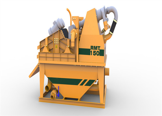 Máy trộn di động 50m3 / H Bể khoan bùn Desander Máy trộn bê tông dòng chảy bùn