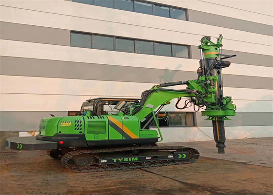50kNm Phụ kiện lái xe cọc 34.3mpa Thiết bị xây dựng dân dụng Mesin Bor Sumur Hidrolik
